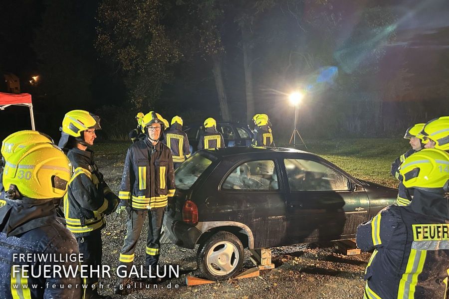 Ausbildung mit der Feuerwehr Mittenwalde